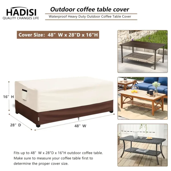 coffee table cover outdoor 2