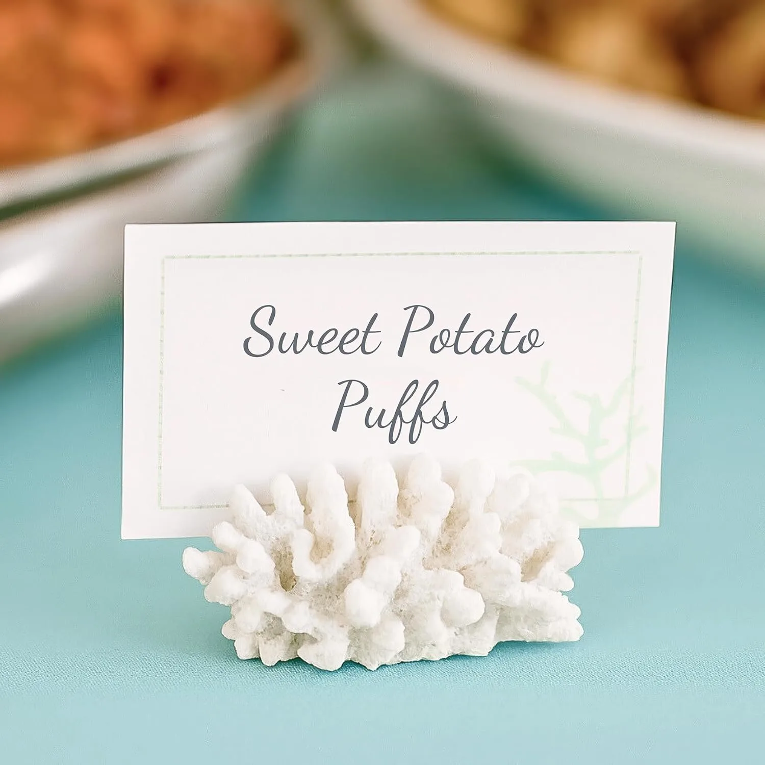 coral place card holders 3