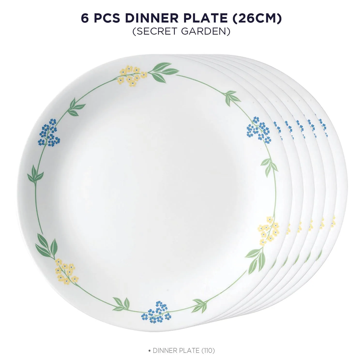 corelle secret garden plate 3