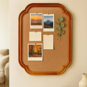 cork board wood frame 4
