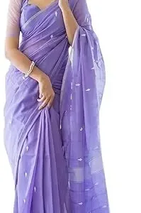 cotton linen saree 1