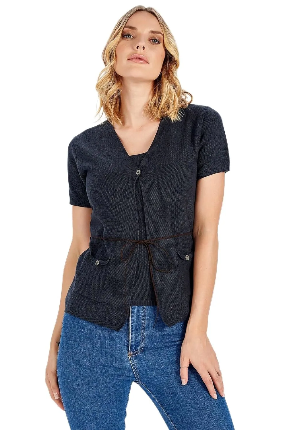 cotton pique twin set 1