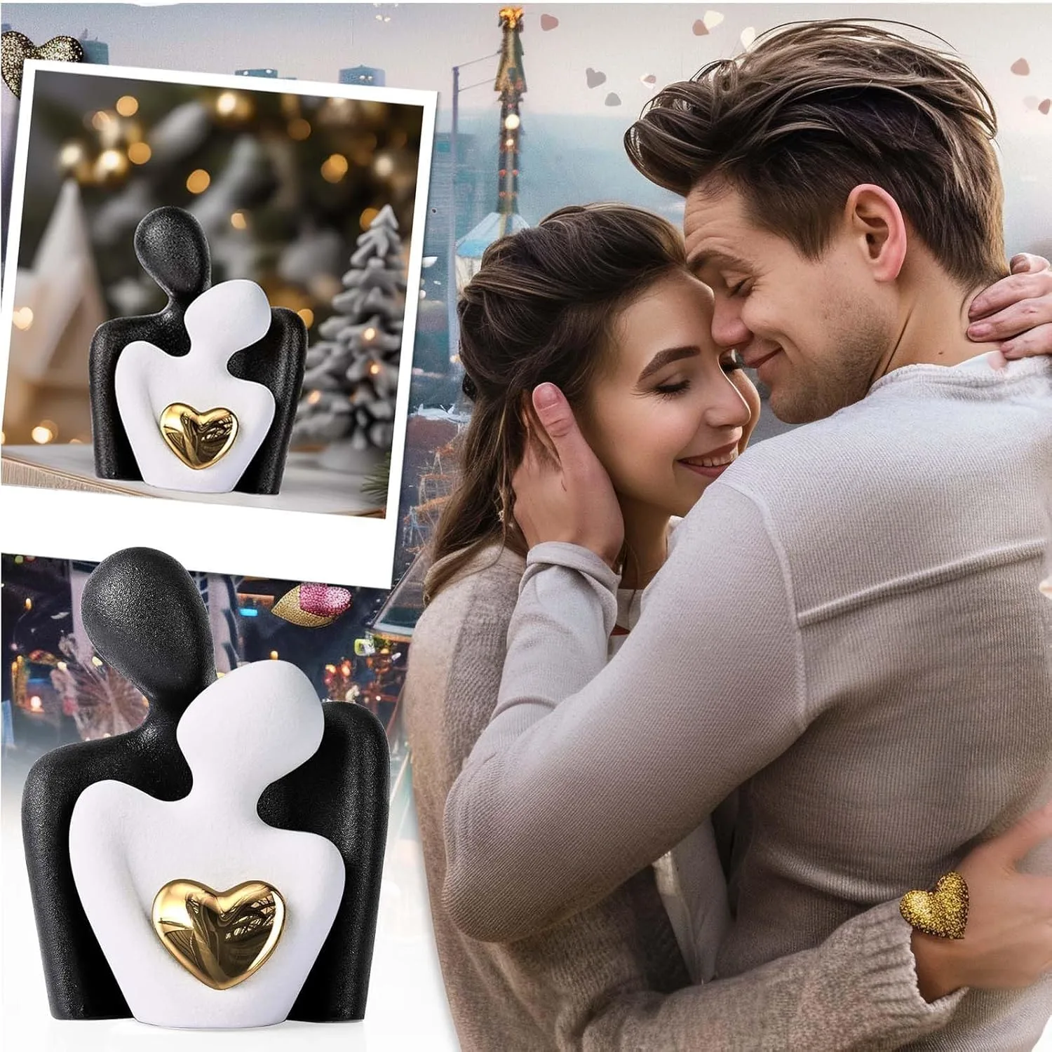 couple statue tv stand 7