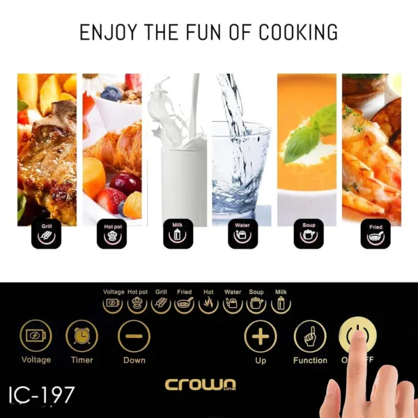 crownline infrared cooker 6