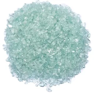 crushed glass resin art 1