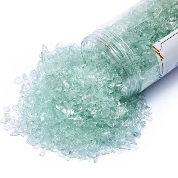 crushed glass resin art 3