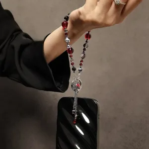 crystal phone charm 2