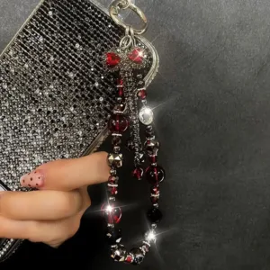 crystal phone charm 5