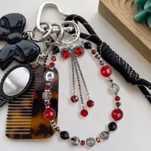 crystal phone charm 7