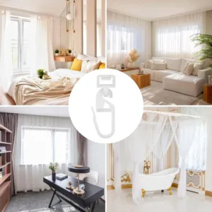 curtain rail hooks 4