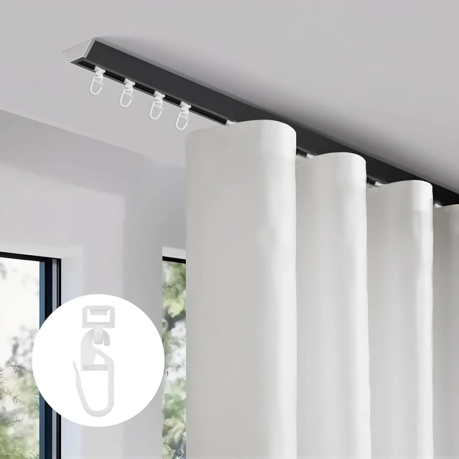 curtain rail hooks 5