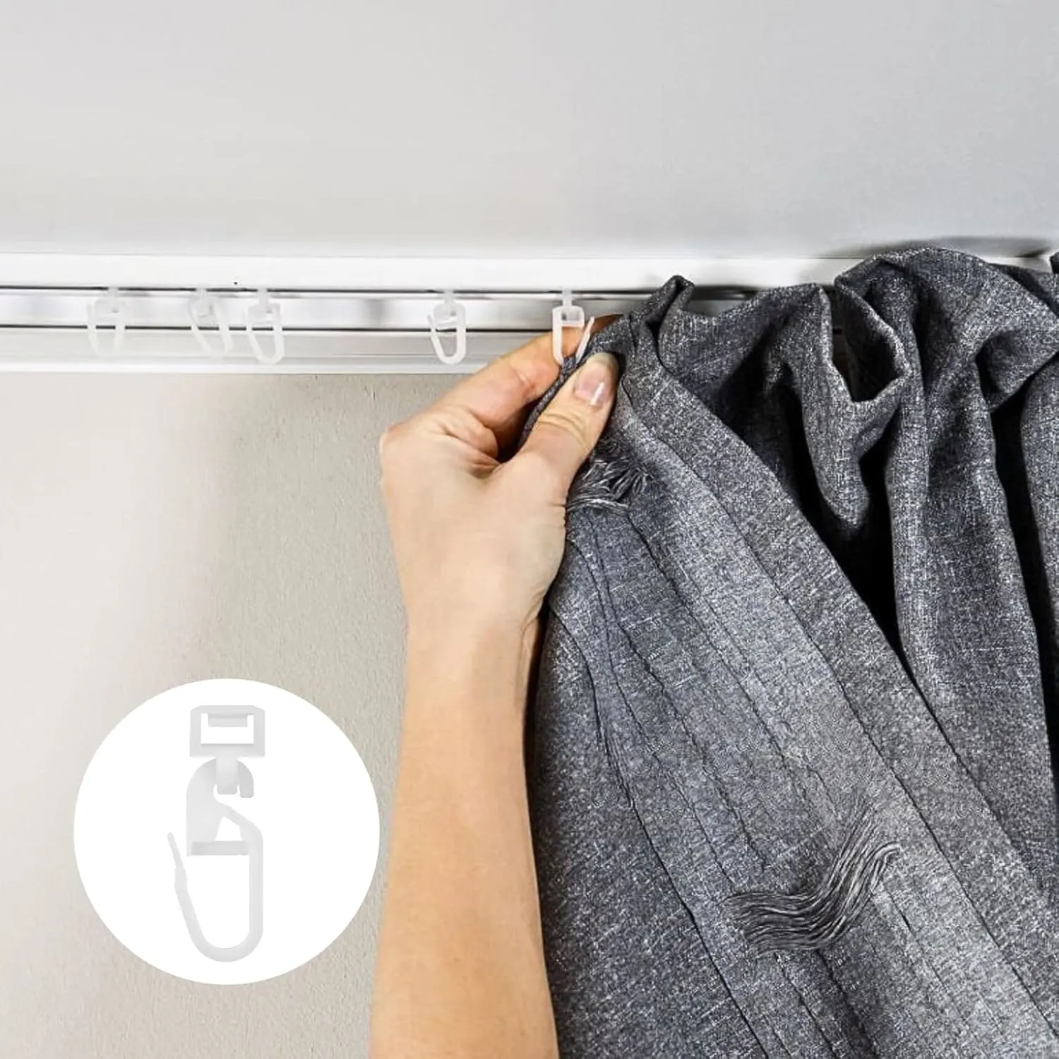 curtain rail hooks 6