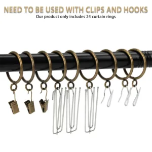 curtain rings eyelet inch 3