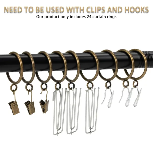 curtain rings eyelet inch 3