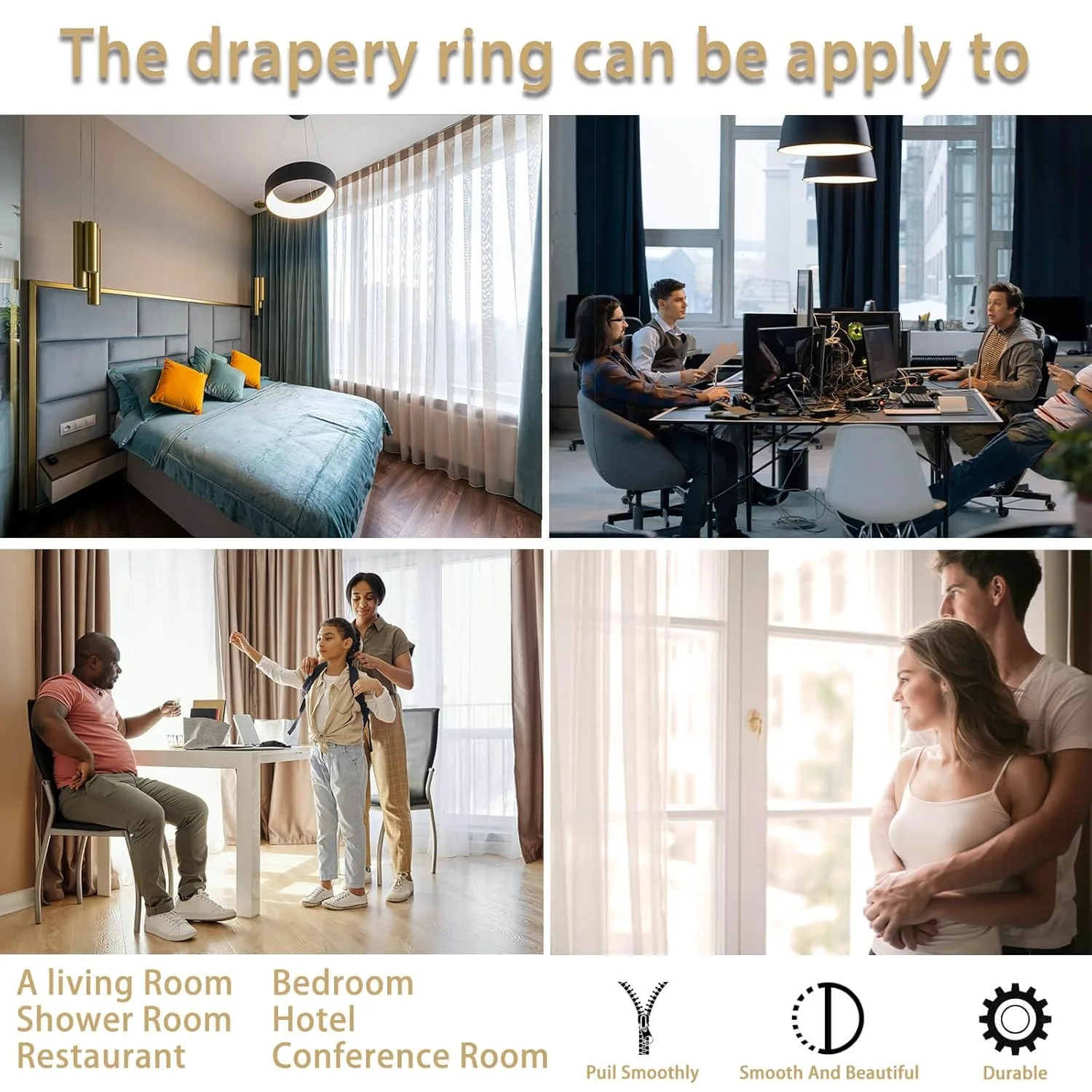 curtain rings eyelet inch 5