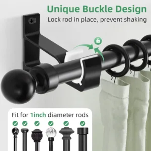 curtain rod holder brackets 2