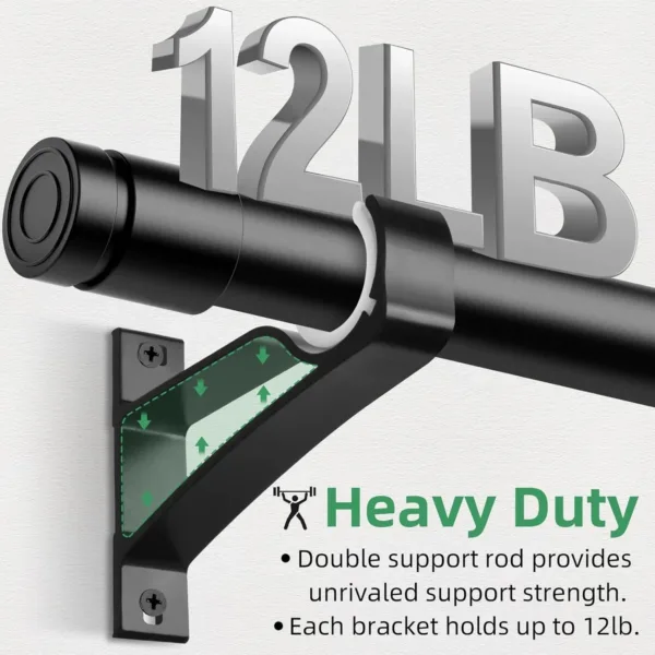 curtain rod holder brackets 4