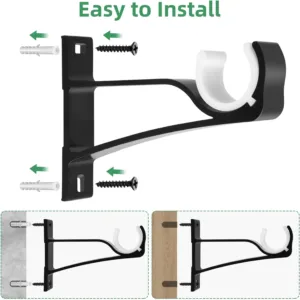 curtain rod holder brackets 6