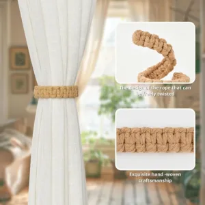 curtain tiebacks magnetic rope 3