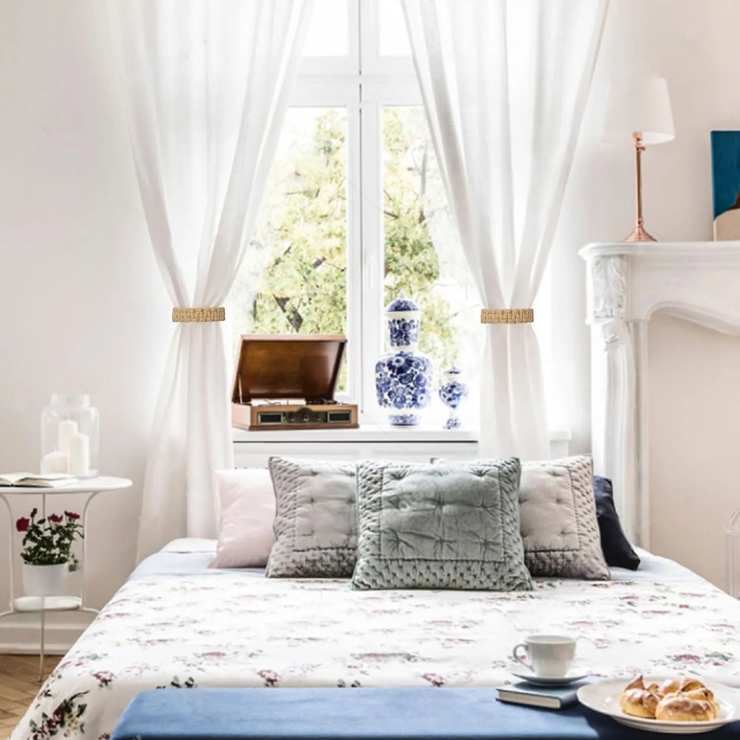 curtain tiebacks magnetic rope 6