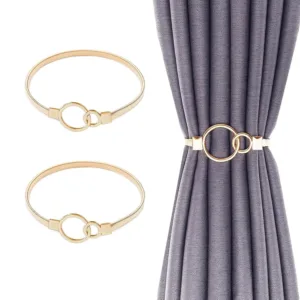 curtain tiebacks metal spring 1