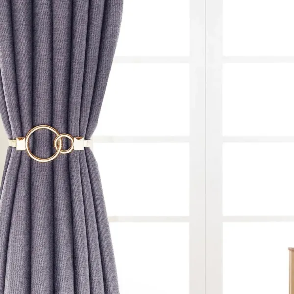 curtain tiebacks metal spring 4