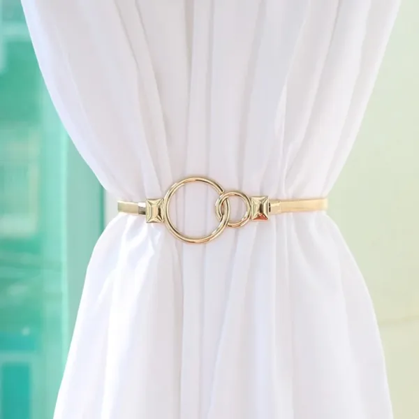 curtain tiebacks metal spring 7