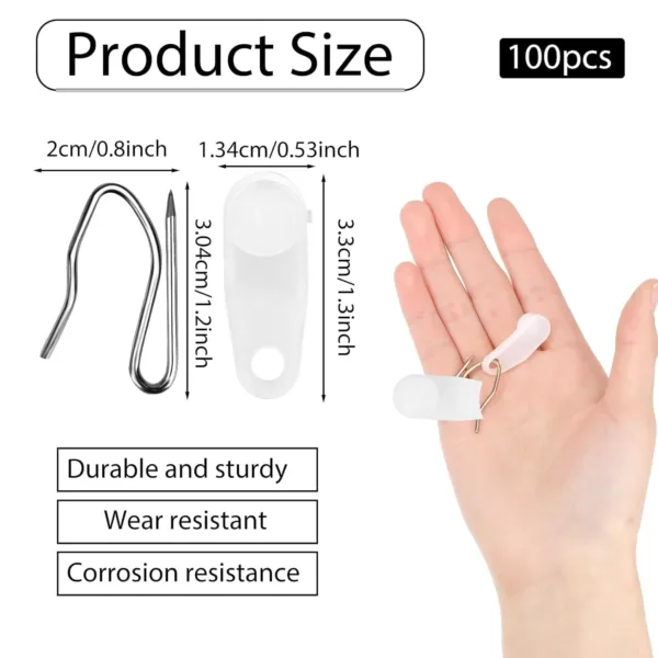 curtain track hooks 6