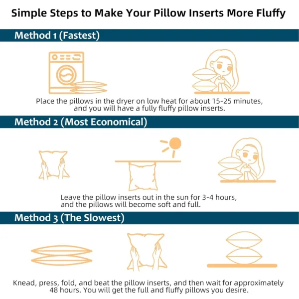 cushion inserts set 7