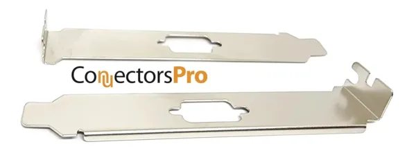 This is a ten pack of stainless steel L bracket expansion slot covers with a DB9 port, designed to keep the DB9 connector in place on the back of your computer.