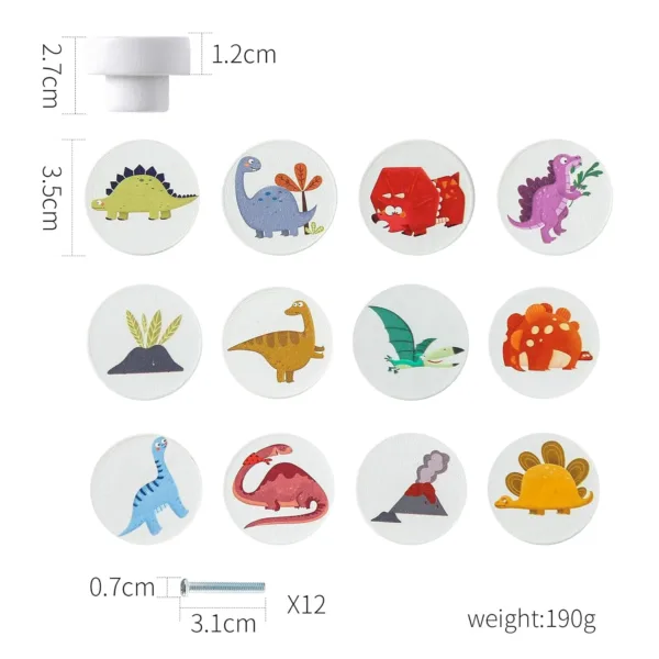 dinosaur dresser knobs 6