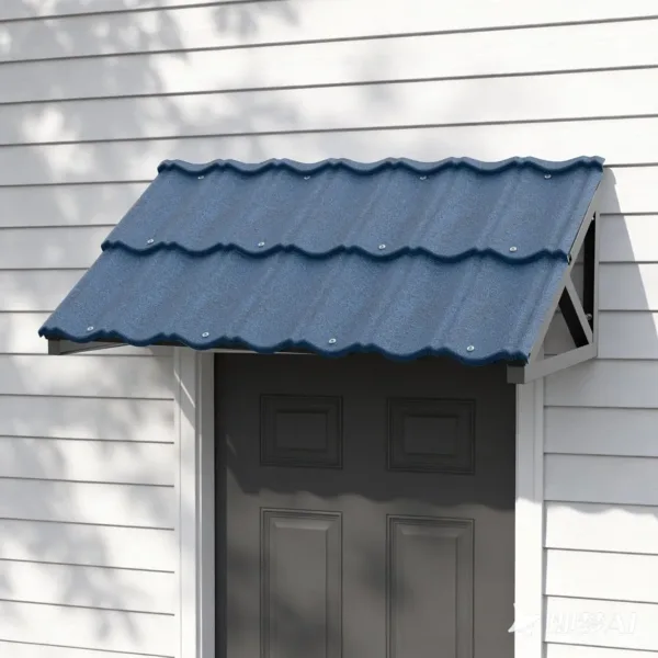 door awning waterproof stone 1