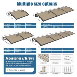 door awning window 2