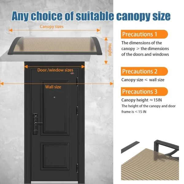 door awning window 5