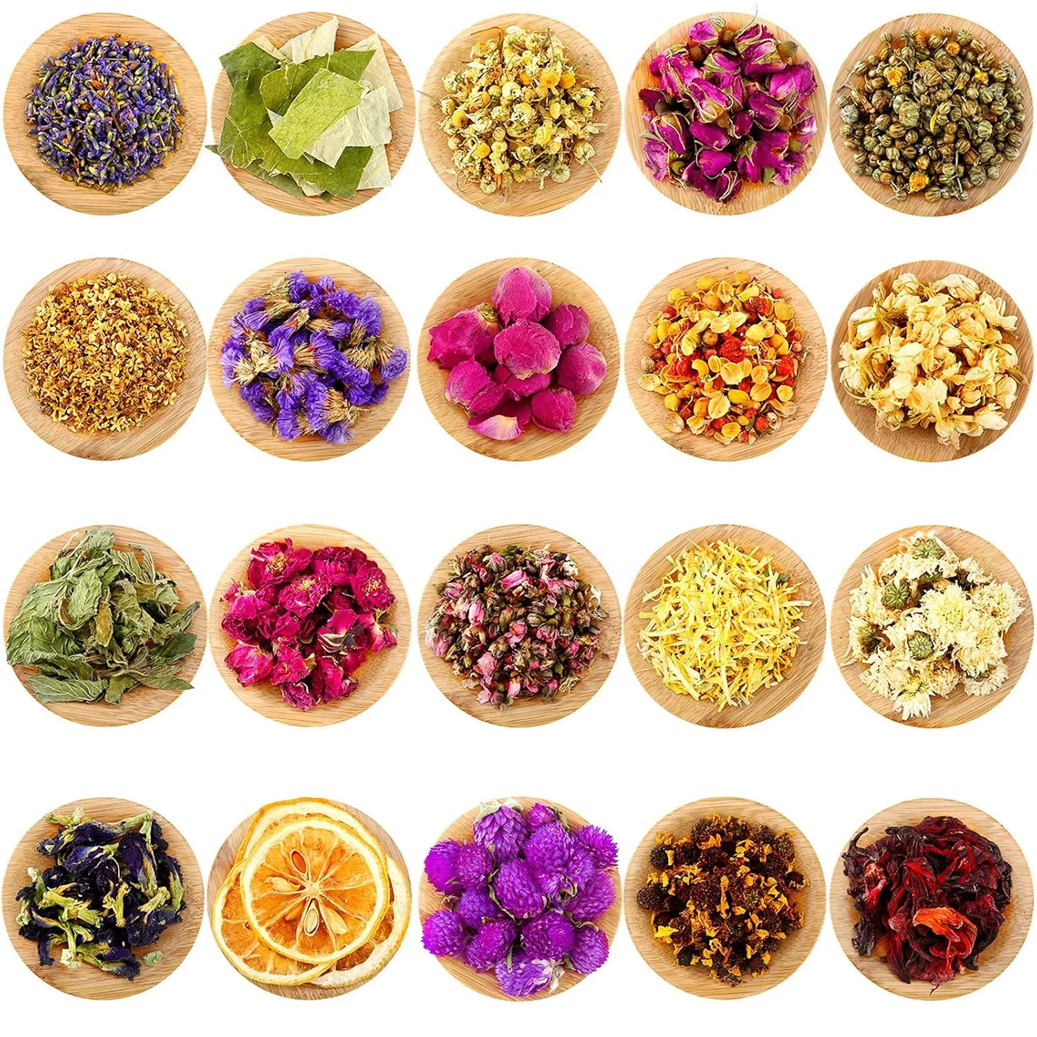 dried flowers soap making 1