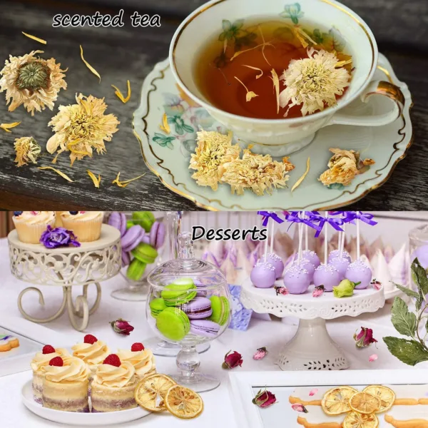 dried flowers soap making 4