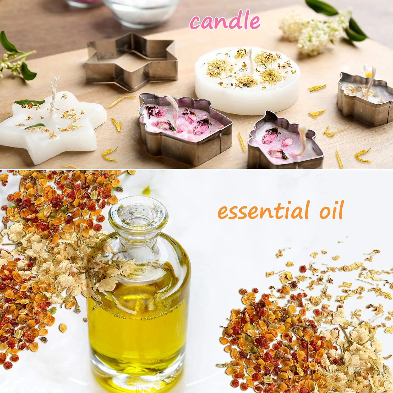 dried flowers soap making 5