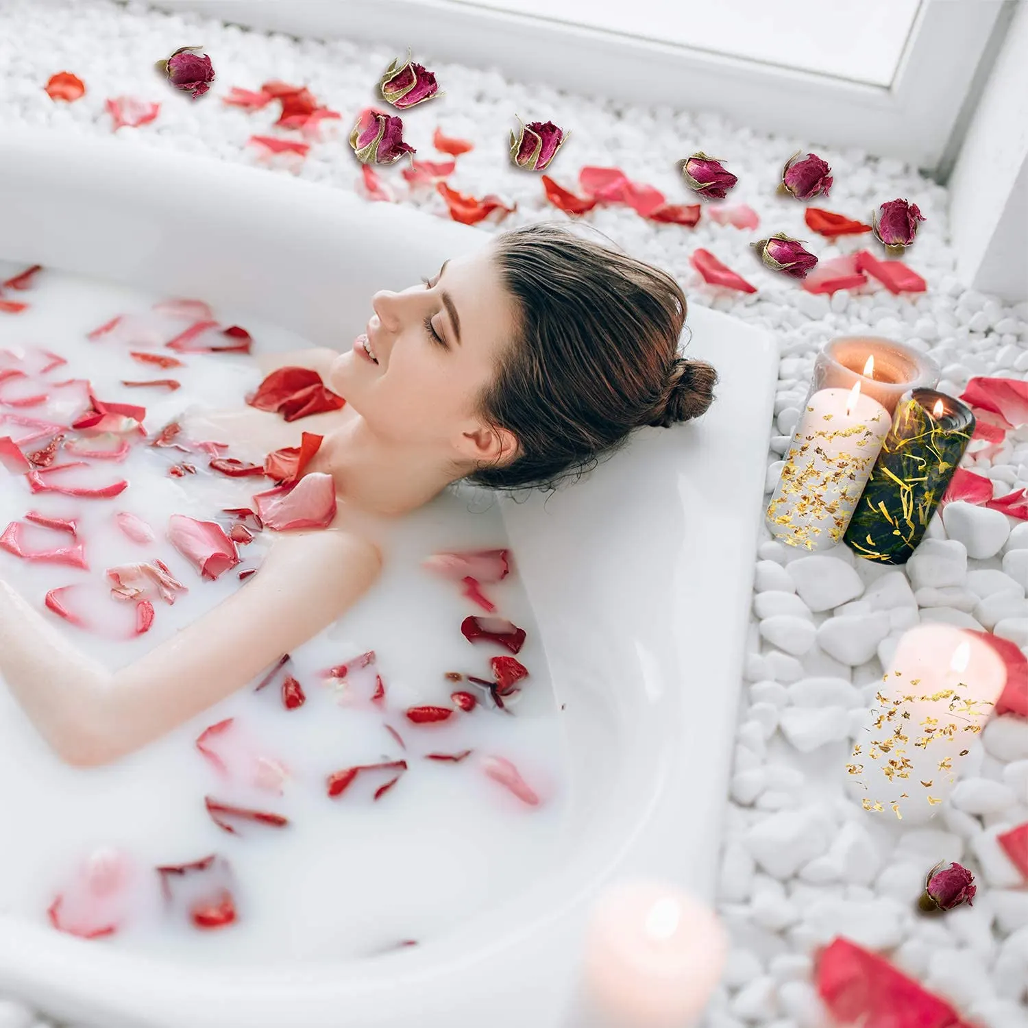 dried flowers soap making 6