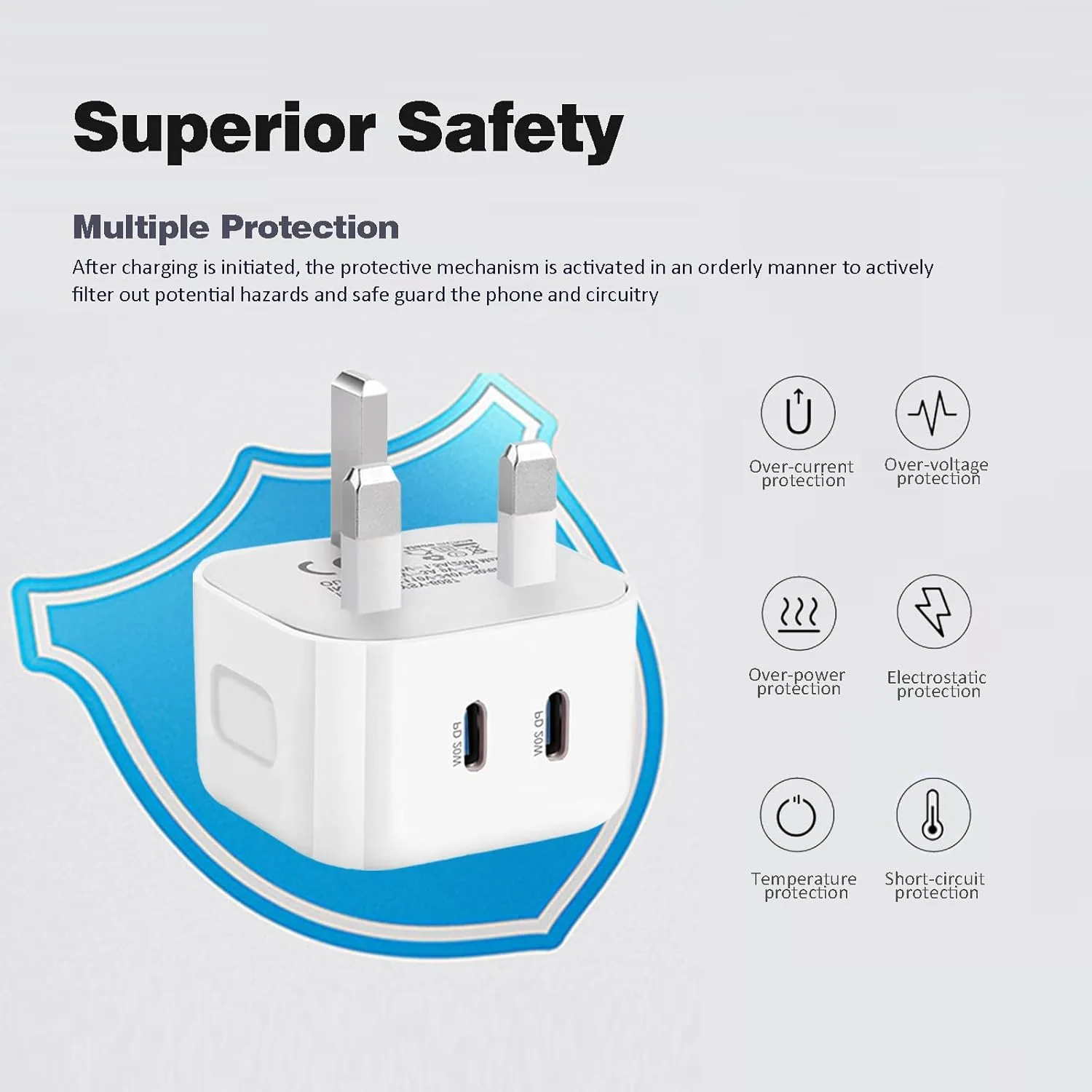 dual usb c charger 5