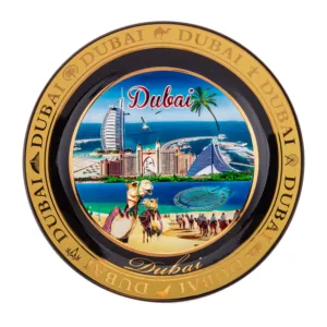 dubai souvenir plate 1