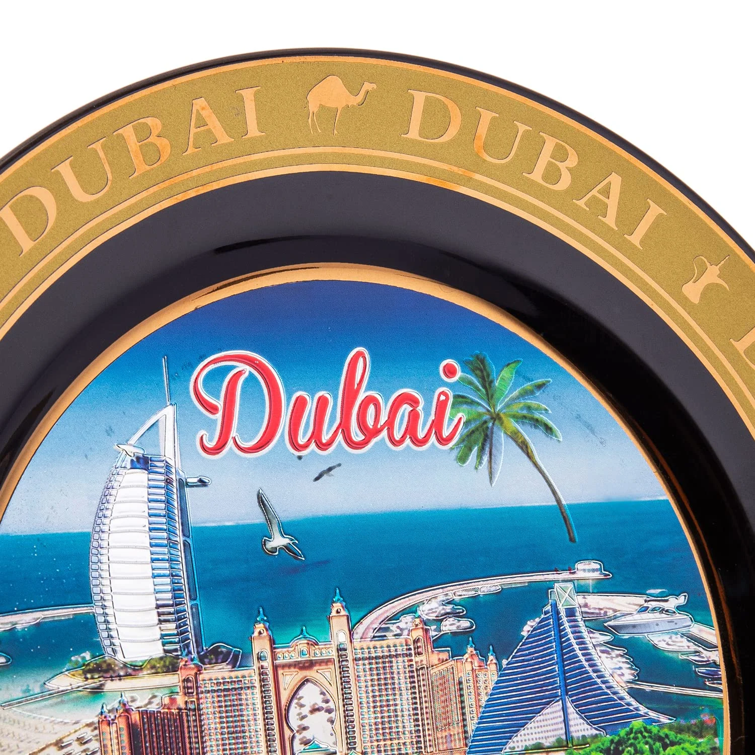 dubai souvenir plate 2