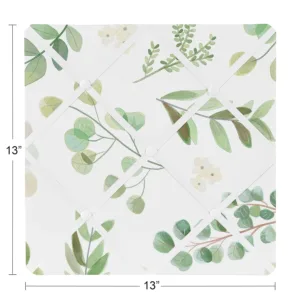 fabric memo board floral 3