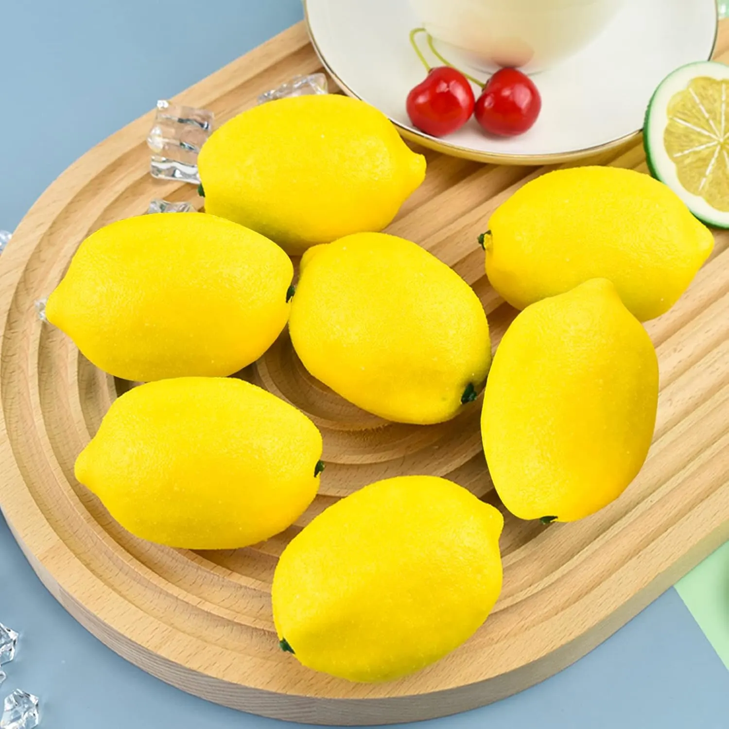 fake lemons realistic 3