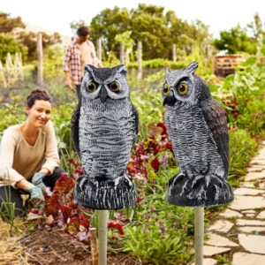 fake owl scarecrow 5