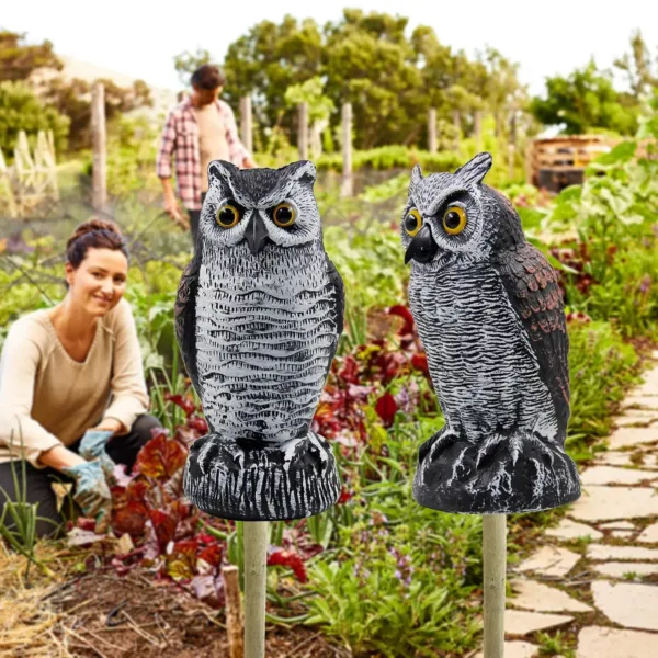 fake owl scarecrow 5