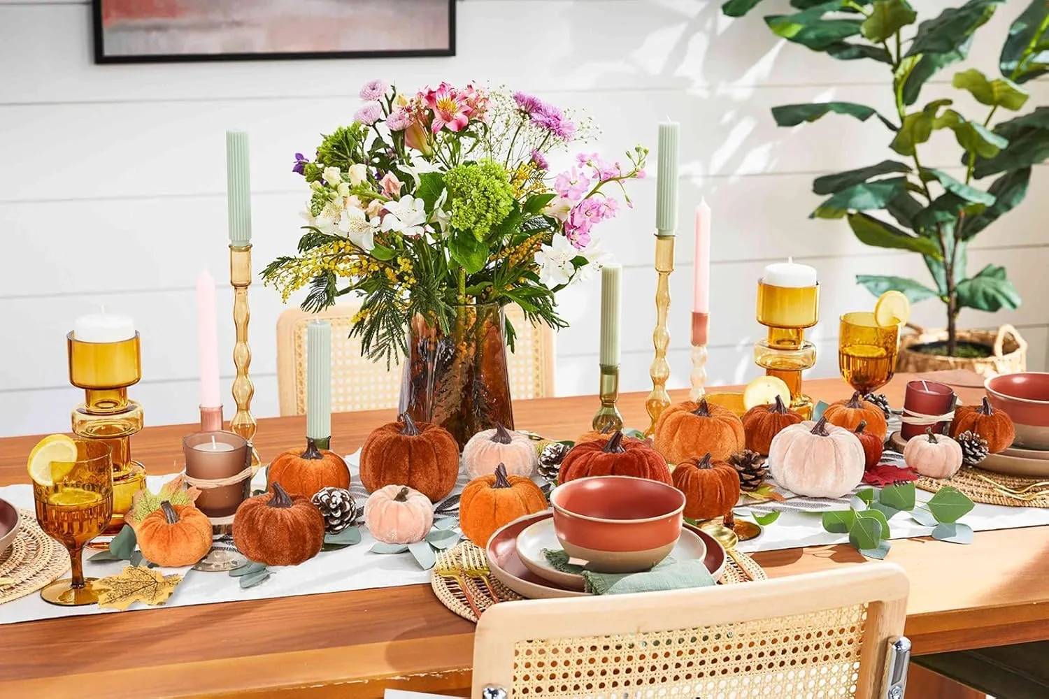 fall velvet pumpkins 3