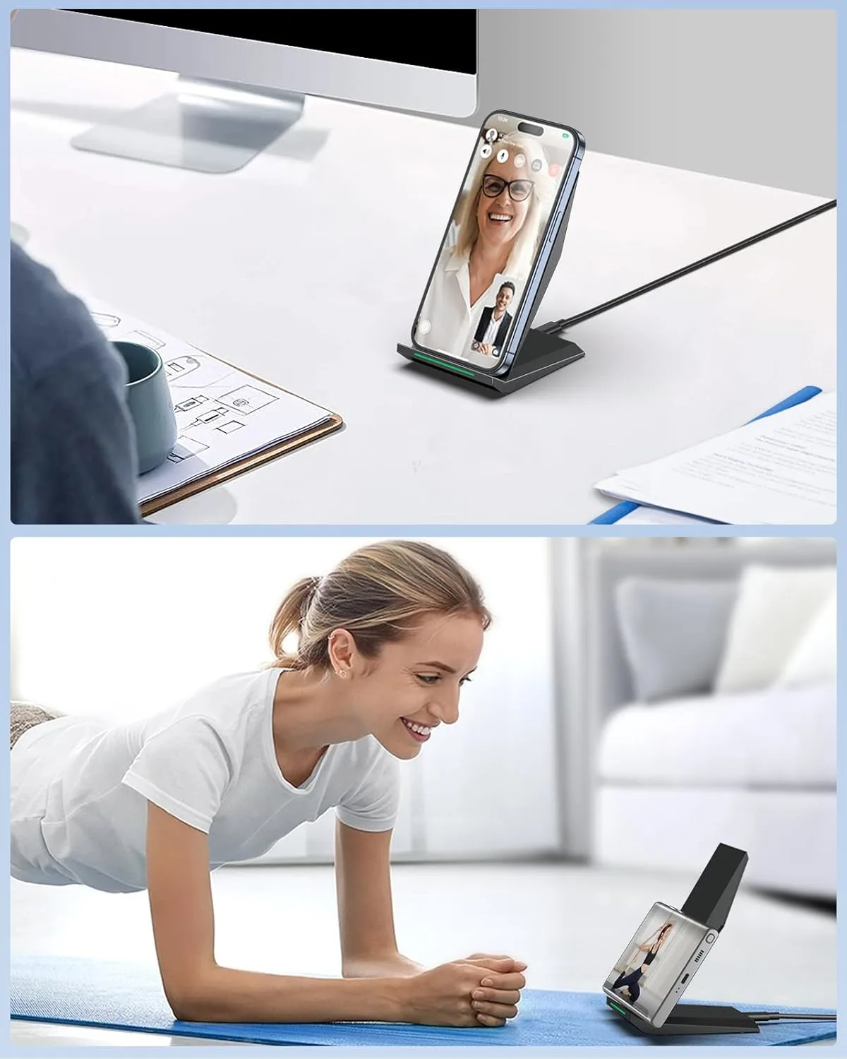fast wireless charger stand 4