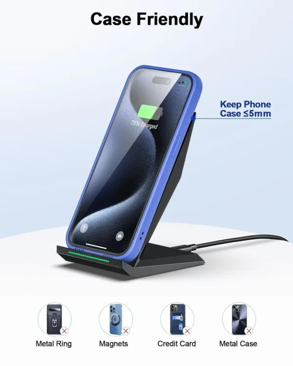 fast wireless charger stand 5