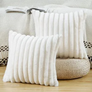faux fur cushion covers 1