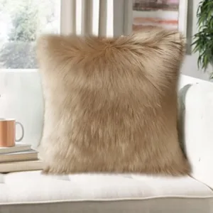 faux fur pillow 1